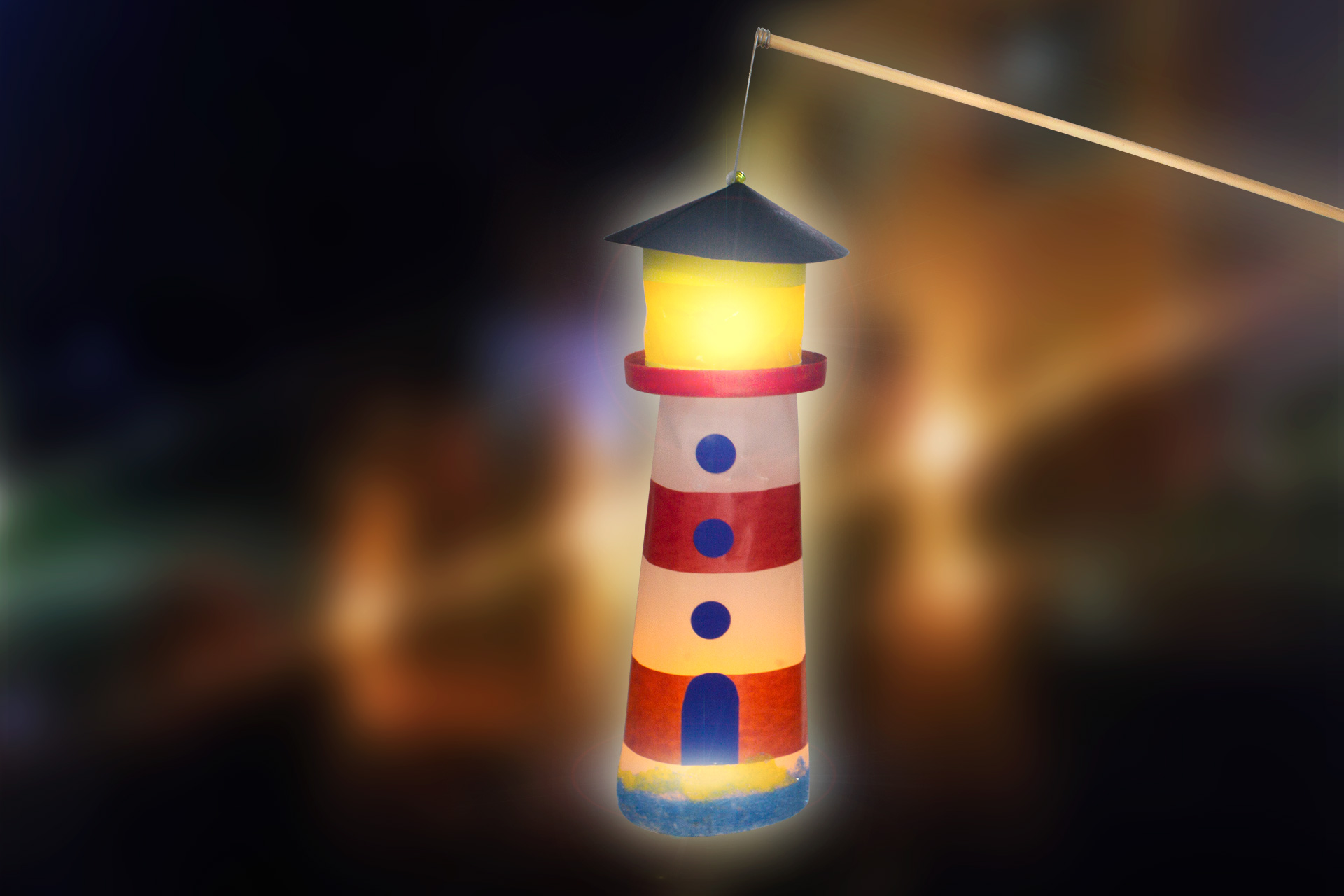 Laterne „Leuchtturm“ Fertig