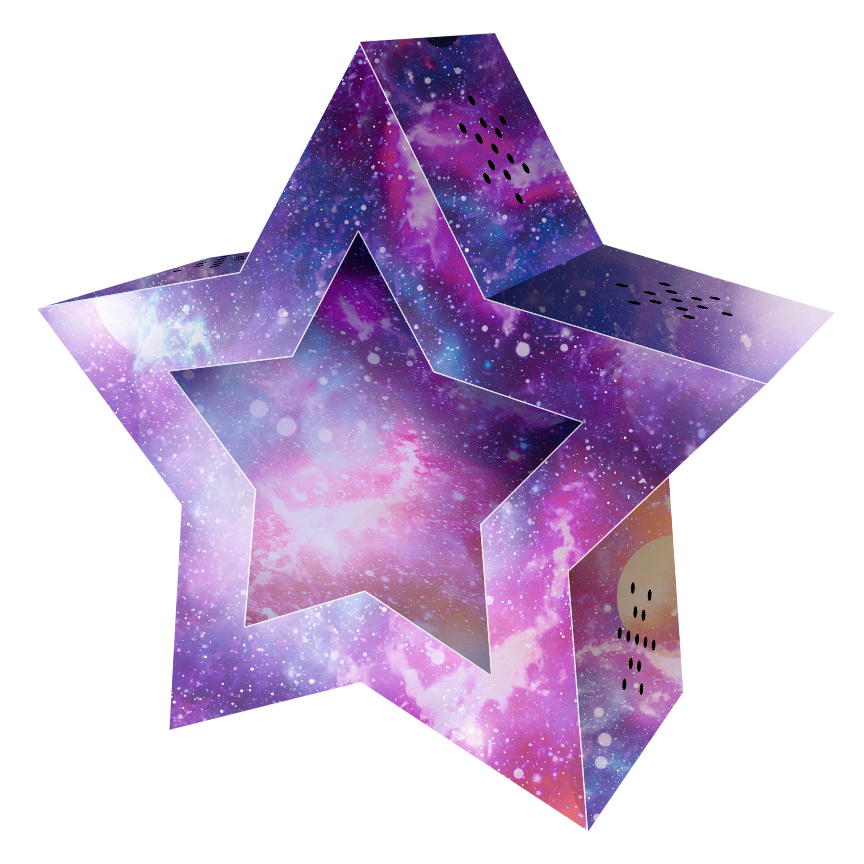 Laternen-Bastelset 'Twinkle Star', Galaxie