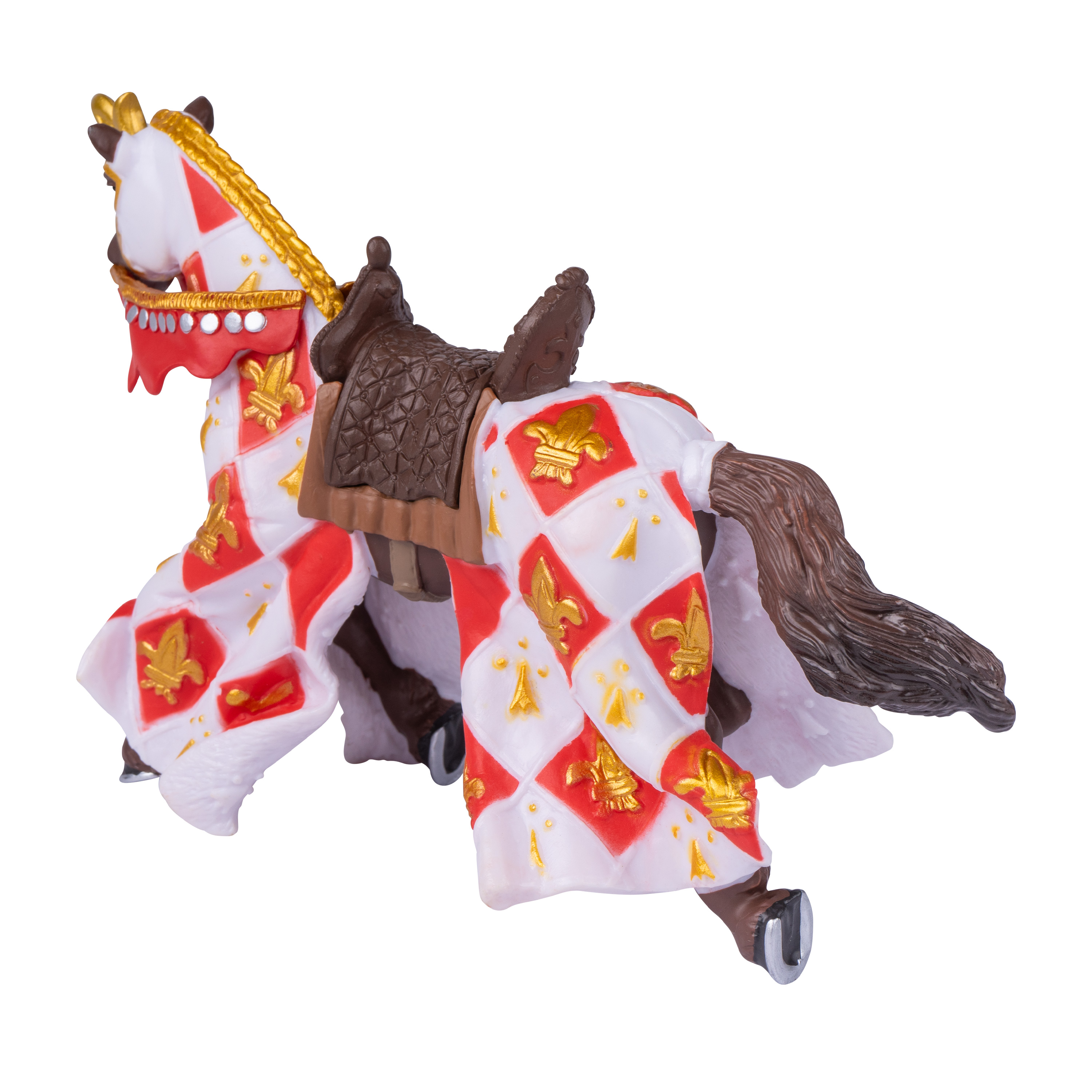 Papo Spielfigur 'Pferd Lilli mit roter Couverture'