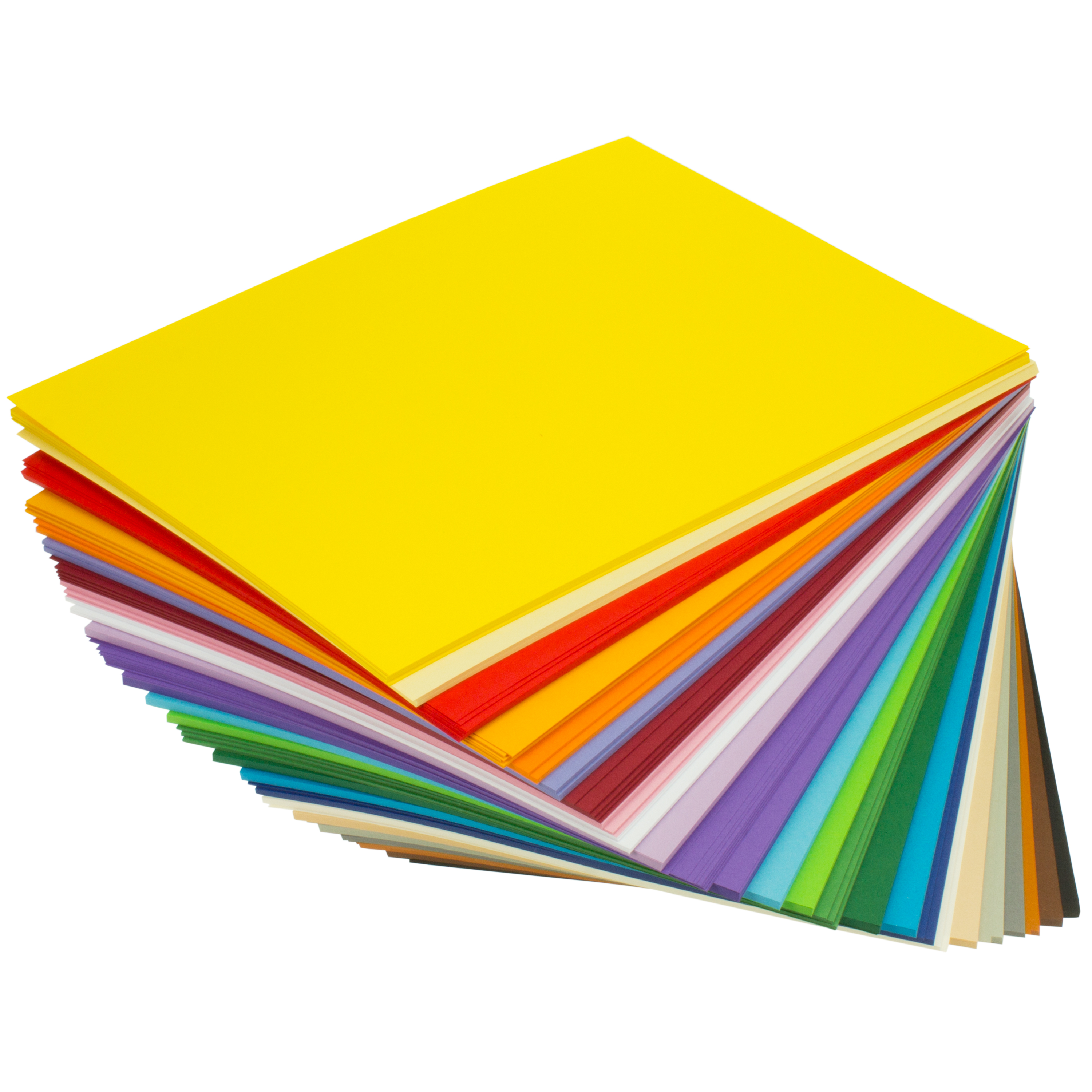 Tonpapier 130 g, herrliche Einzelfarben, 50 x 70 cm
