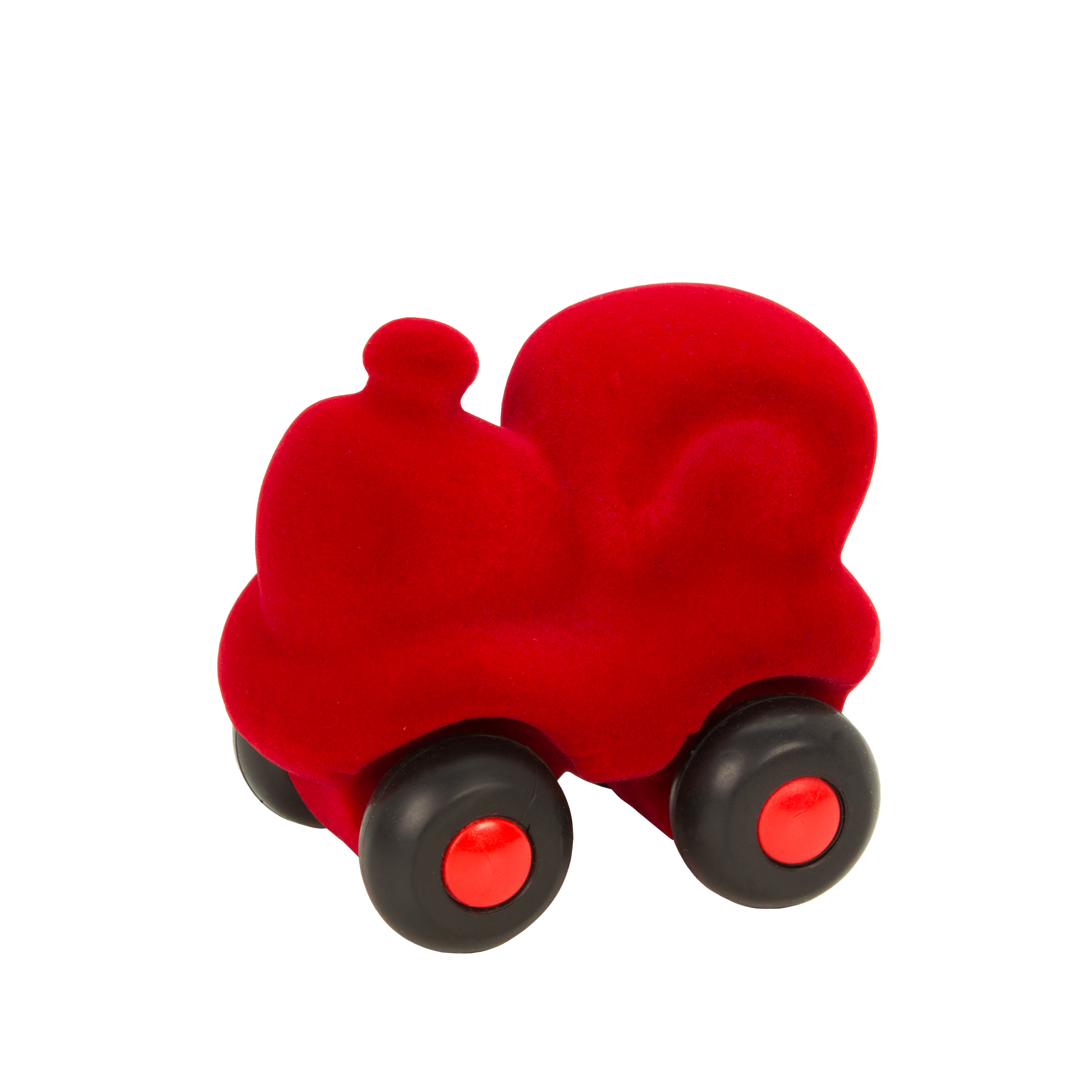 Samtfahrzeuge 'Lokomotive Mini', rot