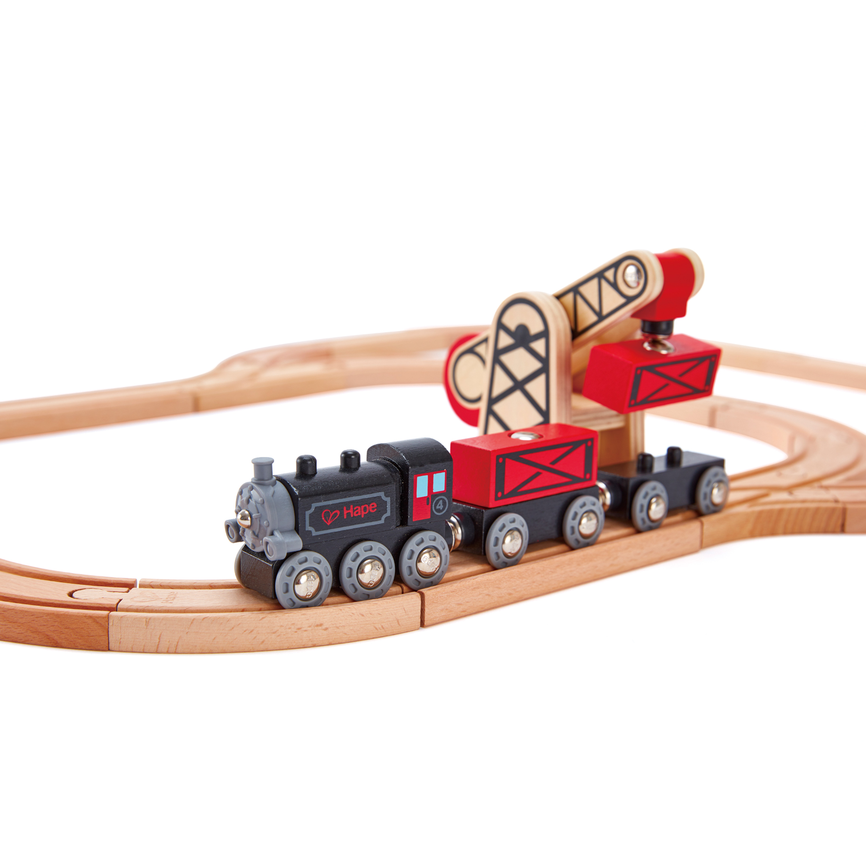 Dampf-Frachtzug für Holzeisenbahnen