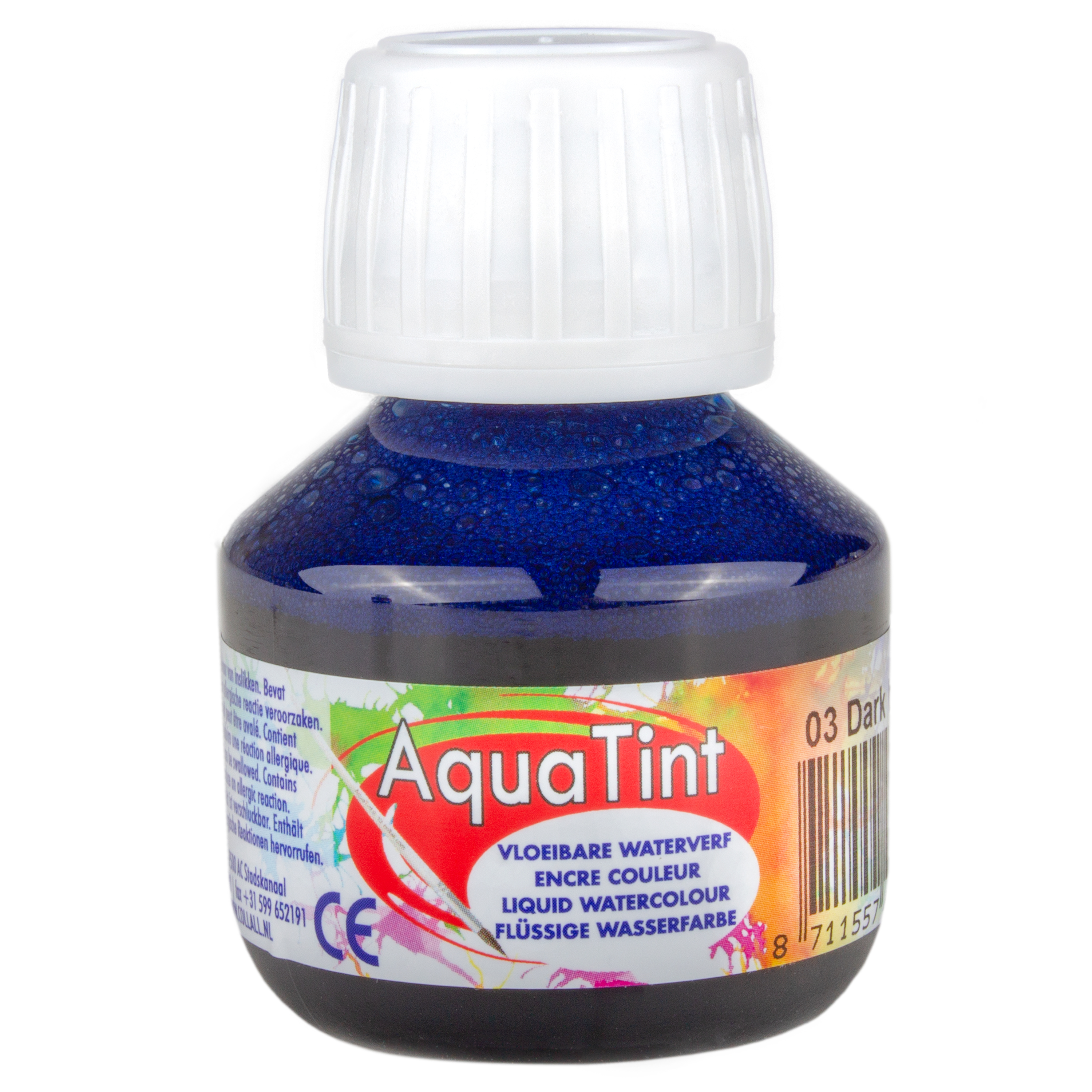 AquaTint 'blau', hochwertige Pigmentierung, 50 ml