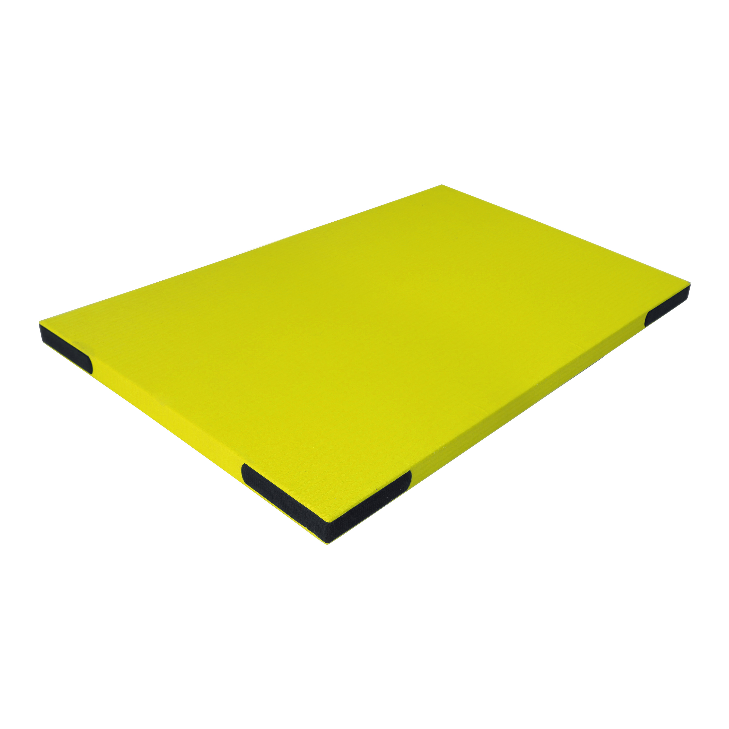 Fallschutzmatte 'Light' gelb mit Klett, 200 x 100 cm, 7,4 kg