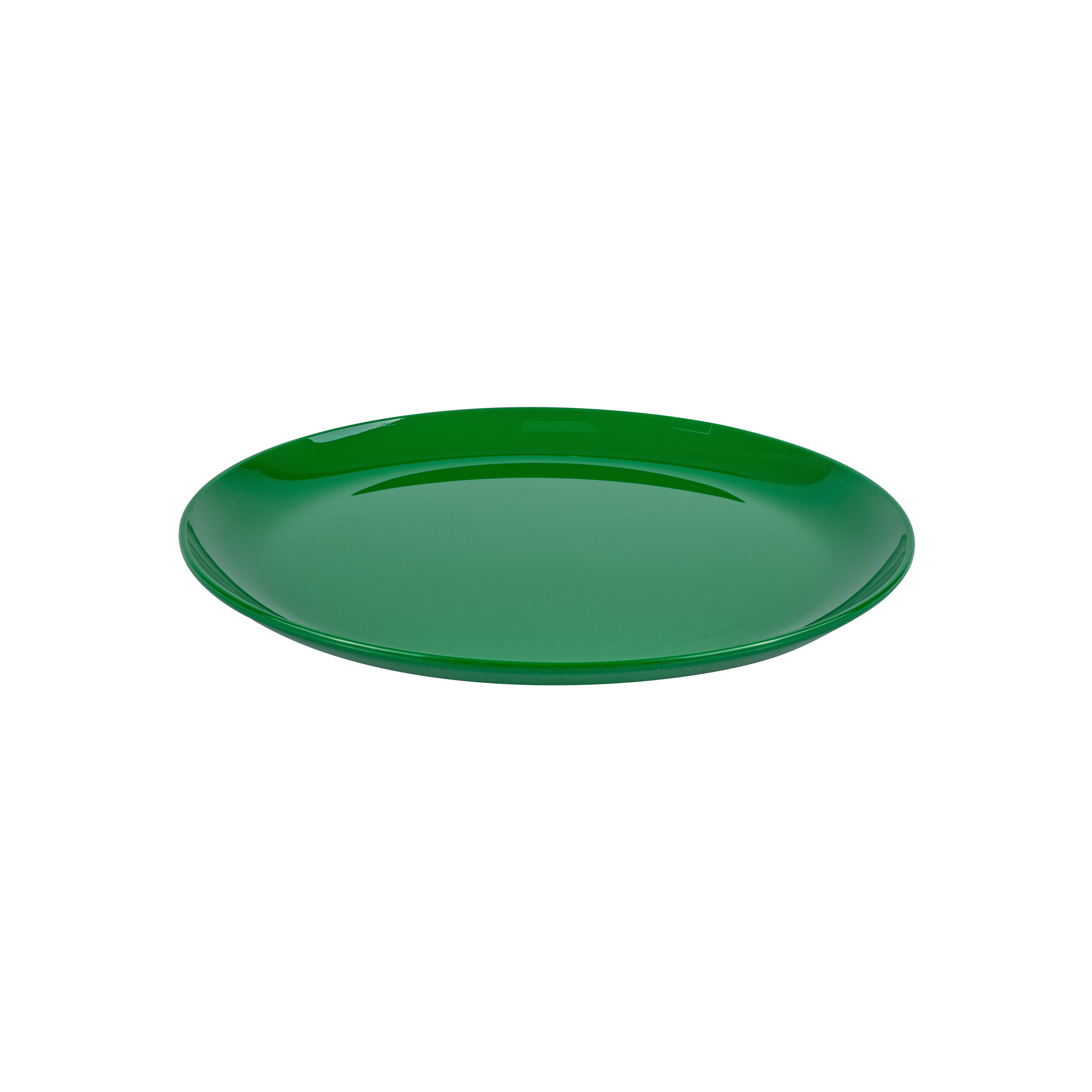 Kleiner flacher Teller (PC), Ø 19 cm, grün