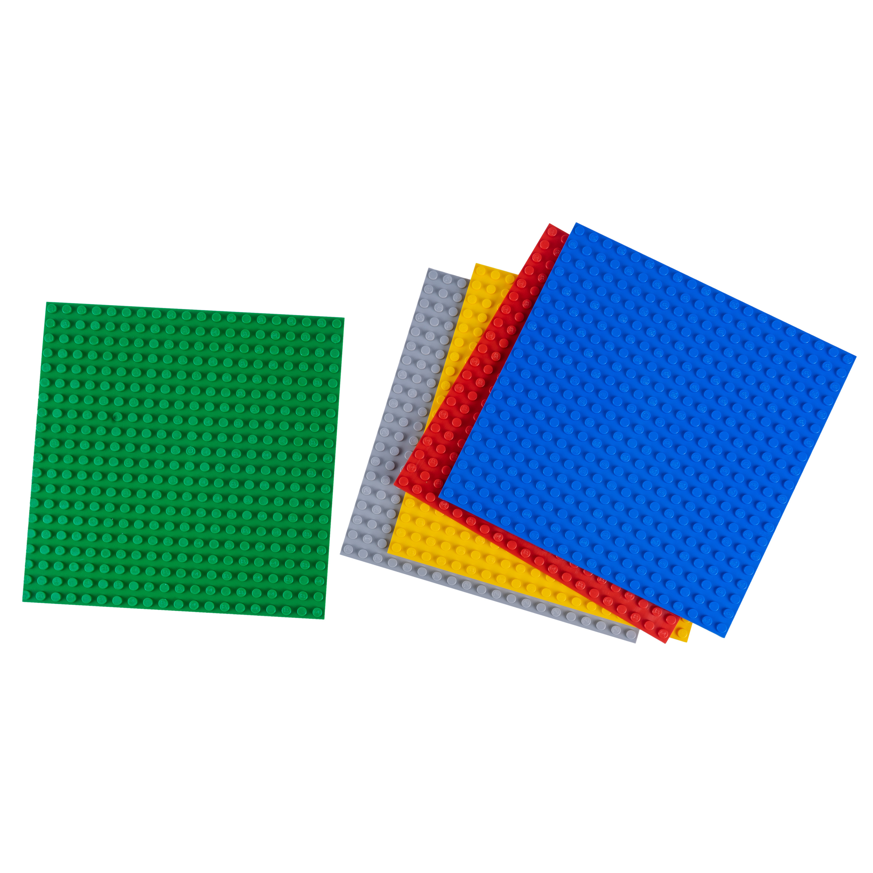 Q-Bricks Grundplatte mit 20 x 20 Noppen, in Einzelfarben