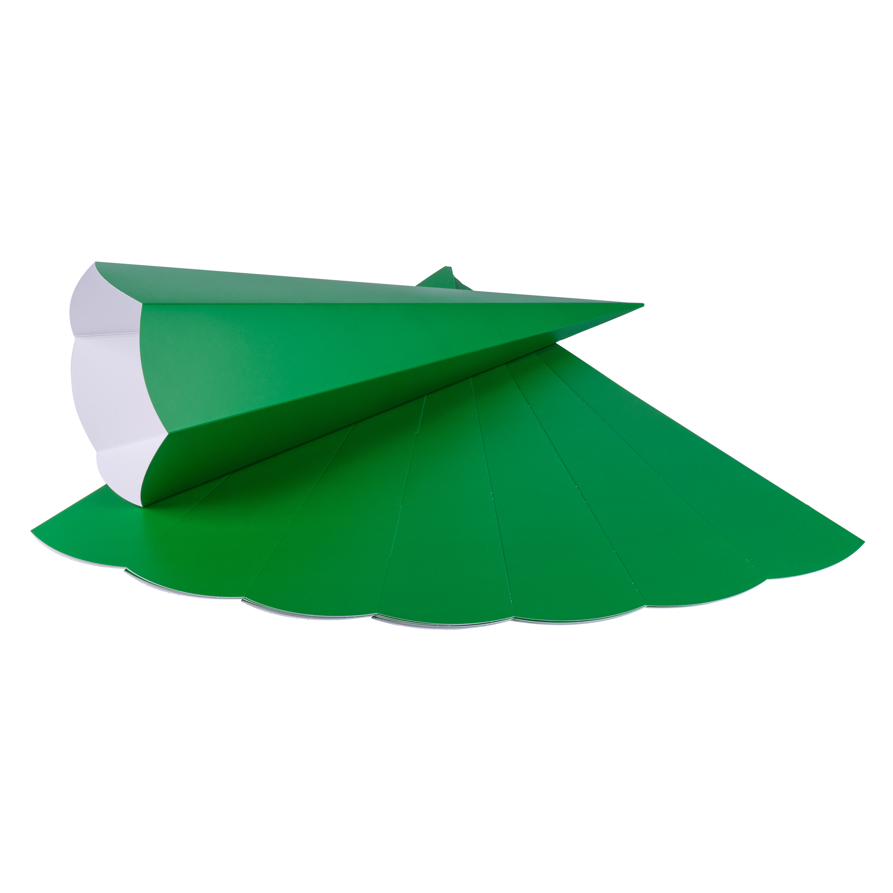 Schultüten-Rohlinge 'Farbkarton', 5 Stück, grün