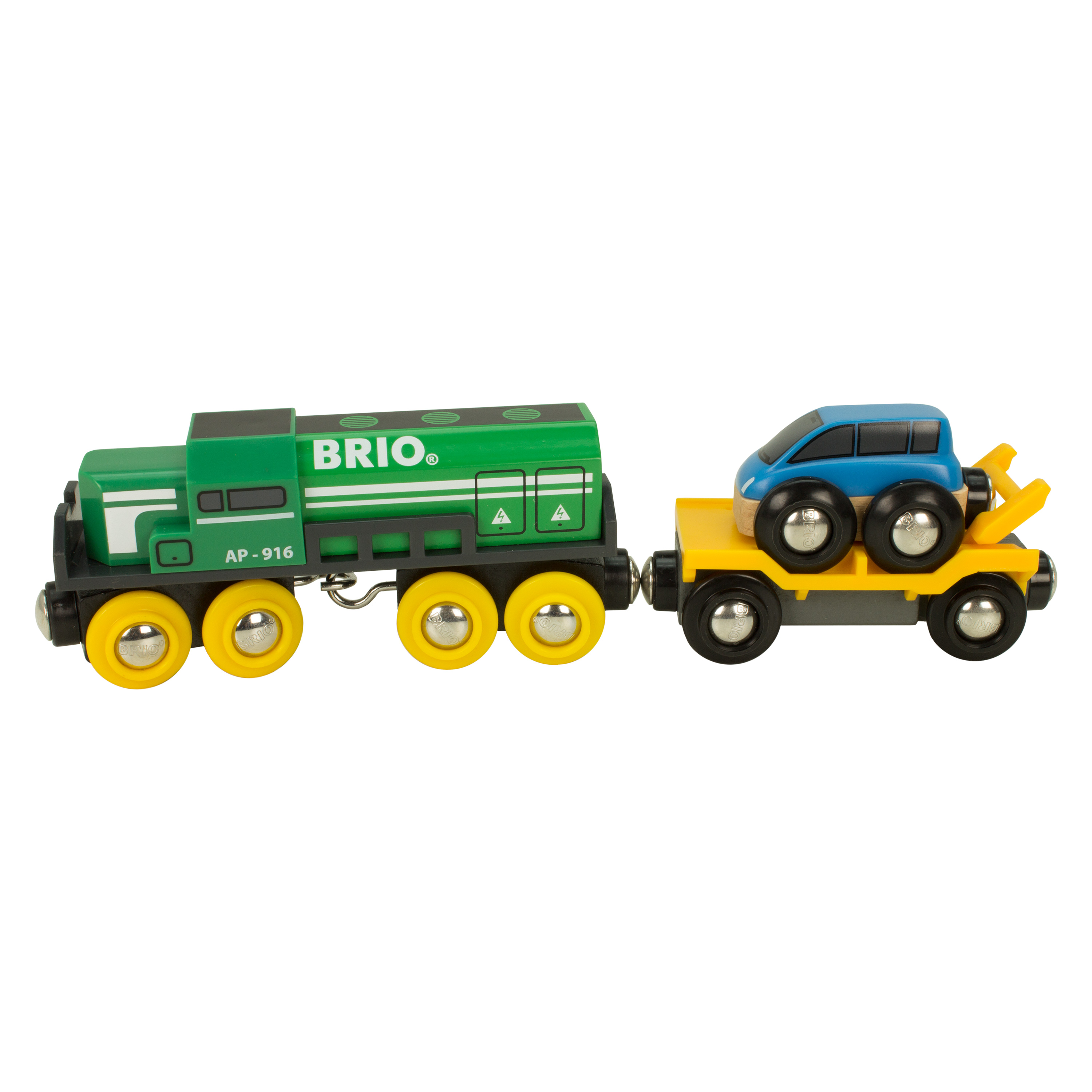 Brio 'Autotransporter mit Rampe und Auto'