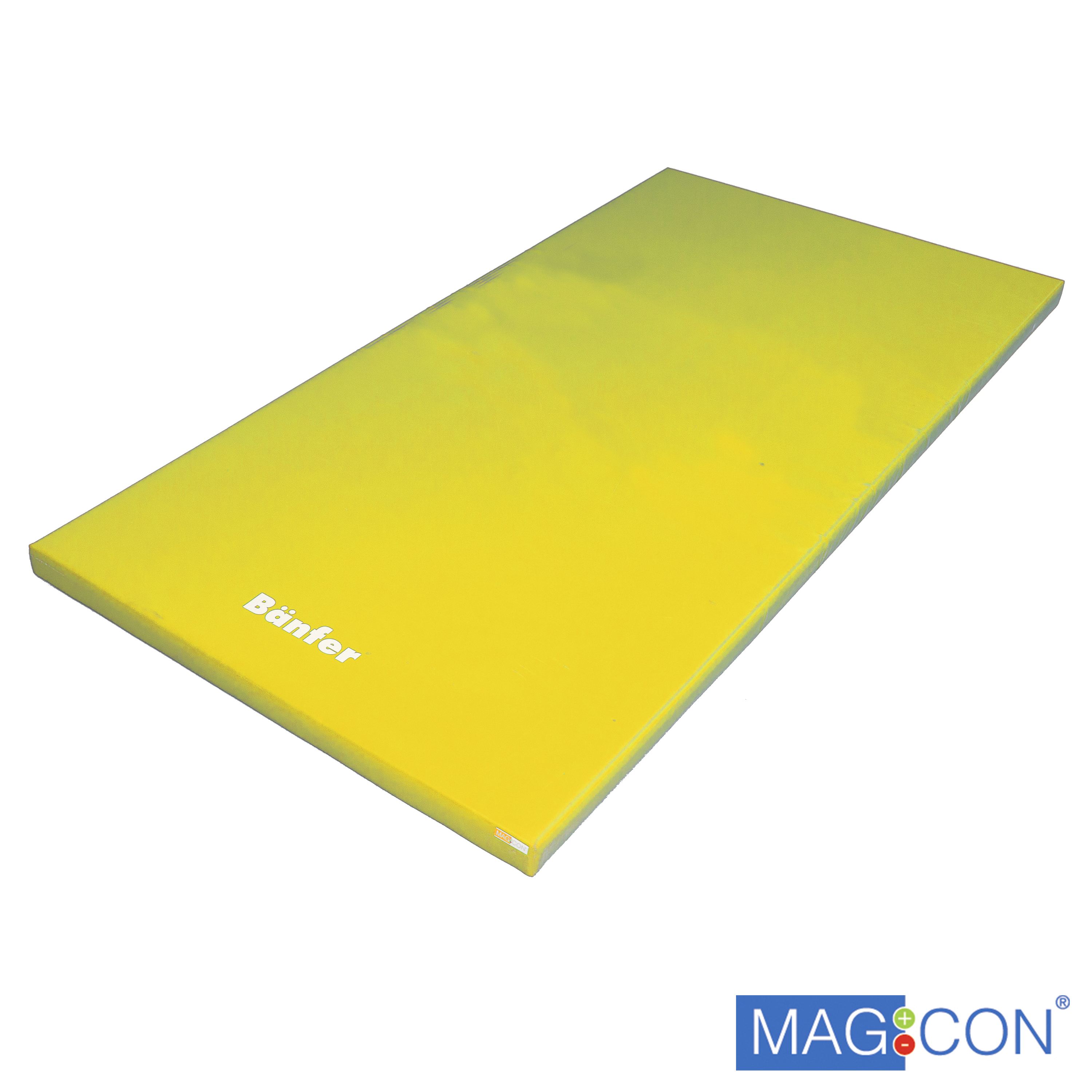 Super-Leichtturnmatte Magnetecken 150 x 100 x 8 cm, gelb
