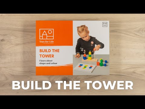Toys for Life 'Build the tower – Türme bauen'