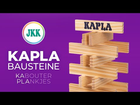KAPLA® Holzbaukasten '280er' mit Vorlagenbuch