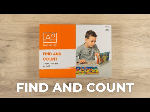 Toys for Life 'Find and count – Finden und Zählen'